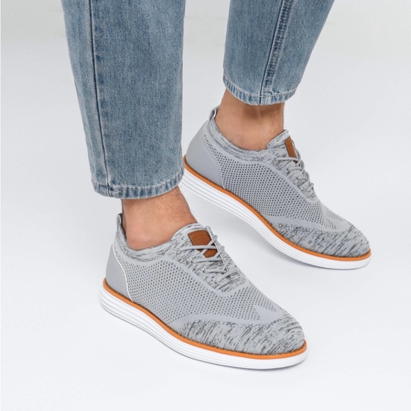 Bruno Marc Other - NWT [KnitFlex Breeze+] Men's Mesh Wingtip Oxford Sneakers Size 10.5